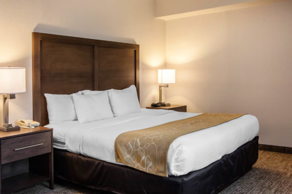 King Bed at hotel near Walt Disney